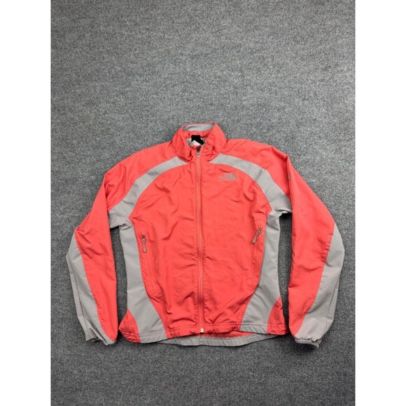 The North Face Flight Series Jacket Women's L Red/Pink Run Rain Windstopper - Picture 1 of 6